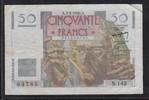 FRANCE . 50 Francs LE VERRIER. Alphabet: N.145 . -