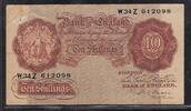 UNITED KINGDOM 10 Shillings Série: W34Z . -
