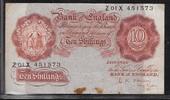 UNITED KINGDOM 10 Shillings Série: Z01X . -