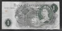 UNITED KINGDOM 1 Pound Reine Élisabeth II. Série: K72Y . -