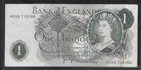 UNITED KINGDOM 1 Pound Reine Élisabeth II. Série: HU05 . -