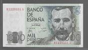 ESPAGNE 1000 Pesetas "Série: R.......A" -