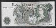UNITED KINGDOM 1 Pound Reine Élisabeth II. Série: DW14 . -