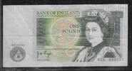UNITED KINGDOM 1 Pound Reine Élisabeth II .Série: B20 . -