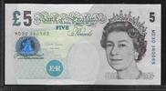 UNITED KINGDOM 5 Pounds Reine ELIZABETH II. Série: MD30 . -