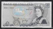 UNITED KINGDOM 5 Pounds Reine Élisabeth II. Série: BR88 . -