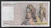 FRANCE . (Für, pour: 100 Francs Delacroix) TESTNOTE, ÉCHANTILLON . Nummer, numéro: 10103 . -