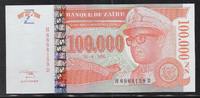 ZAÏRE 100'000 Nouveaux Zaïres Maréchal Mobutu Sese Seko. Série: H/D . -