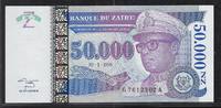 ZAÏRE 50'000 Nouveaux Zaïres Maréchal Mobutu Sese Seko. Série: G/A . -
