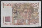 FRANCE . 100 Francs JEUNE PAYSAN. Junge Bauer. Alphabet C.381 . -