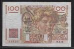 FRANCE . 100 Francs JEUNE PAYSAN. Junge Bauer. Alphabet: R.412 . -