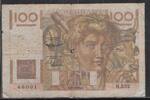 FRANCE . 100 Francs JEUNE PAYSAN. Junge Bauer. Alphabet: H.552 . -