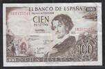 ESPAÑA 100 Pesetas Gustavo Adolfo Becquer. Écrivain. Schriftsteller. Serie: 1R . -