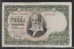 1000 Pesetas 31/12/1951 ESPAÑA Joaquin Sorolla. Maler. Peintre. Serie: A1   . Schön