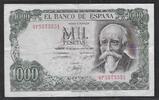ESPAÑA 1000 Pesetas José Echegaray y Eizaguirre.Mathématicien, dramaturge.Mathematiker, Dramatiker . -