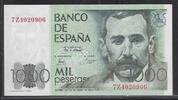 ESPAÑA 1000 Pesetas Benito Pérez Galdós. Serie: 7Z . -