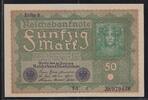 DEUTSCHLAND/ALLEMAGNE. 50 Mark. Inflation. Reihe 1. Serie: FL c . -