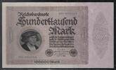 DEUTSCHLAND/ALLEMAGNE. 100'000 Mark Marchand G.Gisze par Hans Holbein. Kaufmann G.Gisze von Hans Holbein.Serie: 10p -