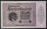 DEUTSCHLAND/ALLEMAGNE. 100'000 Mark Marchand G.Gisze par Hans Holbein. Kaufmann G.Gisze von Hans Holbein.Serie: 6k -