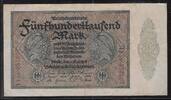 DEUTSCHLAND/ALLEMAGNE. 500'000 Mark Série: (11) AB . -