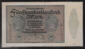 DEUTSCHLAND/ALLEMAGNE. 500'000 Mark Série: (5) AB . -