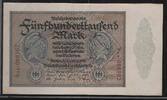DEUTSCHLAND/ALLEMAGNE. 500'000 Mark Série: (9) AB . -