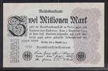 DEUTSCHLAND/ALLEMAGNE. 2 Millionen Mark Serie:HM . -
