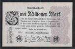 DEUTSCHLAND/ALLEMAGNE. 2 Millionen Mark Serie:HM . -
