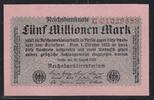 DEUTSCHLAND/ALLEMAGNE. 5 Millionen Mark serie: G . -