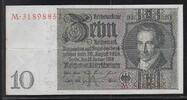 DEUTSCHLAND/ALLEMAGNE. 10 Reichsmark A.D.THAER. Arzt und Agrarreformer. Médecin , commission de la réforme agraire. -