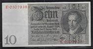 DEUTSCHLAND/ALLEMAGNE. 10 Reichsmark A.D.THAER. Arzt und Agrarreformer. Médecin , commission de la réforme agraire. -