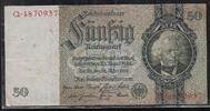 DEUTSCHLAND/ALLEMAGNE. 50 Reichsmark David Hansemann. Marchand et banquier. Kaufmann und Banker. Z/Q . -