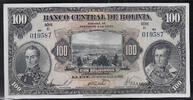 BOLIVIA/BOLIVIE 100 Bolivianos Serie: E . -