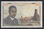 CAMEROUN 100 Francs 1. PRÉSIDENT, AHMADOU AHIDJO . Alphabet: D.6 . -