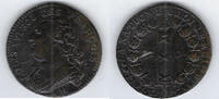 FRANCE . 12 Deniers LOUIS XVI. CONSTITUTION. (2ème semestre? ) . -