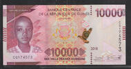 GUINÉE. 10000 Francs guinéens Mädchen aus Guinea . Jeune Fille de Guinée . Serie: CG . -