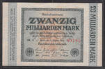 DEUTSCHLAND/ALLEMAGNE. 20 Miliarden Mark Serie: BK . -