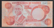 NIGERIA. 10 Naira Serie: O/65 . -