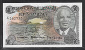 MALAWI. 50 Tambala. Président Hastings Banda. 1ère Serie: F/1 . -