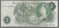 UNITED KINGDOM . GRANDE BRETAGNE. 1 Pound .REINE ÉLISABETH II . Serie: EZ54 . -