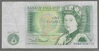 UNITED KINGDOM . GRANDE BRETAGNE. 1 Pound. .REINE ÉLISABETH II . Serie: DN84 . -