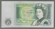 UNITED KINGDOM . GRANDE BRETAGNE. 1 Pound. .REINE ÉLISABETH II . Serie: BW12 . -