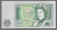 UNITED KINGDOM . GRANDE BRETAGNE. 1 Pound. .REINE ÉLISABETH II . Serie: DX16 . -