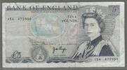 UNITED KINGDOM . GRANDE BRETAGNE. 5 Pounds .REINE ÉLISABETH II . Serie: 15A . -