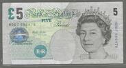 UNITED KINGDOM . GRANDE BRETAGNE. 5 Pounds .REINE ÉLISABETH II . Serie: HD67 . -