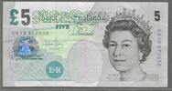 UNITED KINGDOM . GRANDE BRETAGNE. 5 Pounds .REINE ÉLISABETH II . Serie: KK19 . -