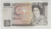 UNITED KINGDOM . GRANDE BRETAGNE. 10 Pounds .REINE ÉLISABETH II . Serie: W46 . -