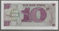 UNITED KINGDOM . GRANDE BRETAGNE. 10 New Pence. Serie: A/6. 5 Notes . -