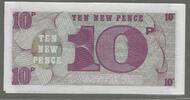 UNITED KINGDOM . GRANDE BRETAGNE. 10 New Pence. Serie: A/6. 10 Notes . -