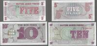 UNITED KINGDOM . GRANDE BRETAGNE. 5 et 10 New Pence British armed forces . -
